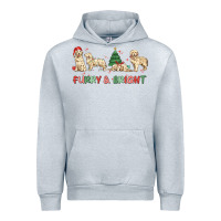 Heather Grey furry and bright Urban Hoodie - MaliasSmallBusiness
