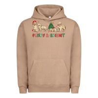 Pigment Burro furry and bright Urban Hoodie - MaliasSmallBusiness