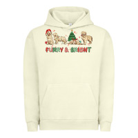Pigment Pistachio furry and bright Urban Hoodie - MaliasSmallBusiness