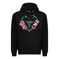 Black cna heart Premium Hoodie - MaliasSmallBusiness