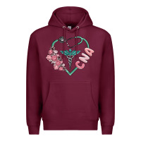 Cna Heart Premium Hoodie | Teevron