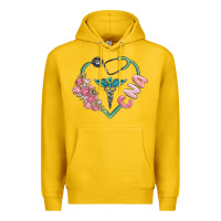 Lemon cna heart Premium Hoodie - MaliasSmallBusiness