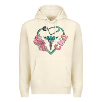 Sandshell cna heart Premium Hoodie - MaliasSmallBusiness