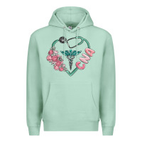 Seafoam cna heart Premium Hoodie - MaliasSmallBusiness