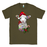 Army Green christmas baby sheep Classic Tee - RanaPortraitStore