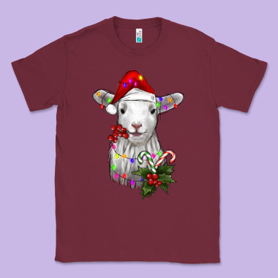 Christmas Baby Sheep Classic Tee Designed By Ranaportraitstore