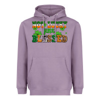Lavender not lucky just blessed Heavyweight Hoodie - AdoDesignShop