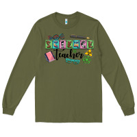 Army Green science teacher Long Sleeve Tee - AdoDesignShop