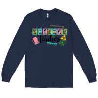 Navy science teacher Long Sleeve Tee - AdoDesignShop