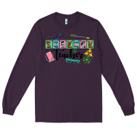 Plum science teacher Long Sleeve Tee - AdoDesignShop