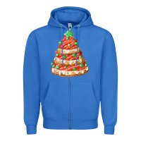 True Royal red christmas cookie cake fa element Zipper Hoodie - FaDigitalArtStudio