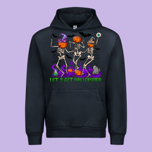 Let S Get Halloweird Urban Hoodie Designed By Nancycooperartshop