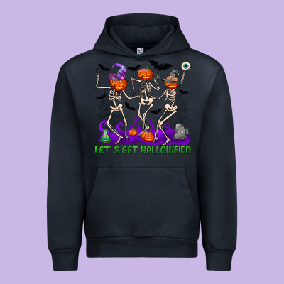Let S Get Halloweird Urban Hoodie Designed By Nancycooperartshop