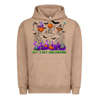 Pigment Burro let s get halloweird Urban Hoodie - NancyCooperArtShop