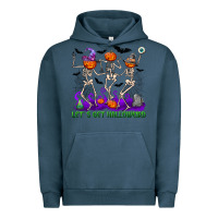 Pigment Midnight Navy let s get halloweird Urban Hoodie - NancyCooperArtShop