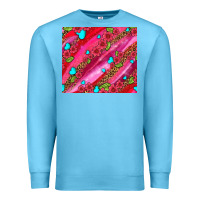 Ocean Blue valentines day Premium Sweatshirt - AdoDesignShop