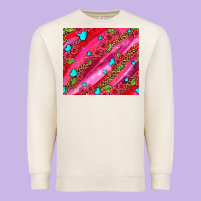 Valentines Day Premium Sweatshirt Designed By Adodesignshop
