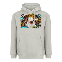 Moon Dust cowhide leopard calf Heavyweight Hoodie - JahusDesignShop