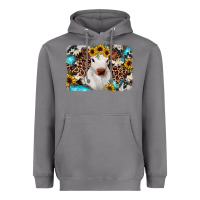 Storm cowhide leopard calf Heavyweight Hoodie - JahusDesignShop