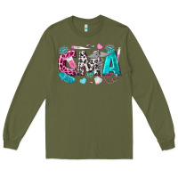 Army Green cma Long Sleeve Tee - texasbilliewilder
