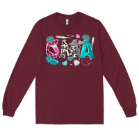 Burgundy cma Long Sleeve Tee - texasbilliewilder