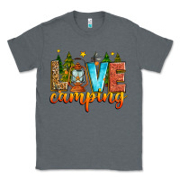 Charcoal Heather love camping Classic Tee - Zillion Design Studio
