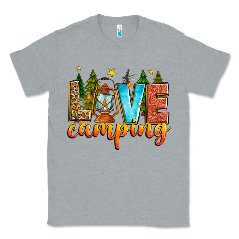Love Camping Classic Tee by Zillion Design Studio | Teevron