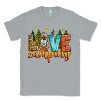 Heather Grey love camping Classic Tee - Zillion Design Studio