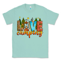 Seafoam love camping Classic Tee - Zillion Design Studio
