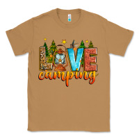Toasted Coconut love camping Classic Tee - Zillion Design Studio