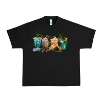 Black camping coffee cups Urban Heavy Tee - texasbilliewilder