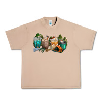 Burro camping coffee cups Urban Heavy Tee - texasbilliewilder