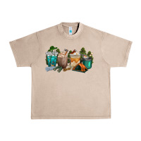 French Oak camping coffee cups Urban Heavy Tee - texasbilliewilder