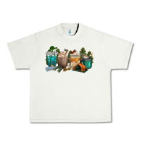 Pistachio camping coffee cups Urban Heavy Tee - texasbilliewilder