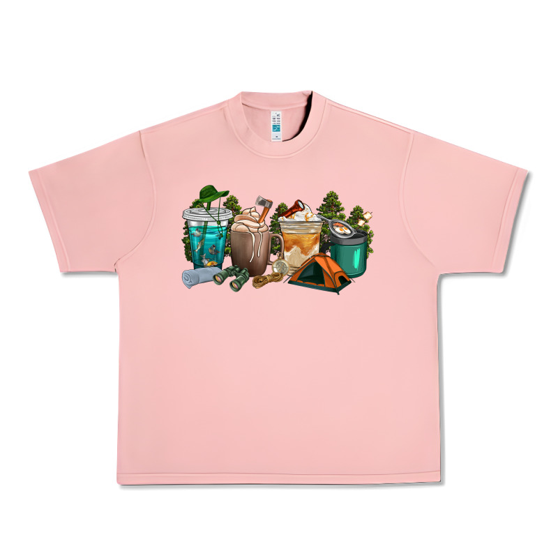 Camping Coffee Cups Urban Heavy Tee by texasbilliewilder | Teevron