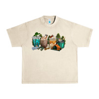 Sandshell camping coffee cups Urban Heavy Tee - texasbilliewilder