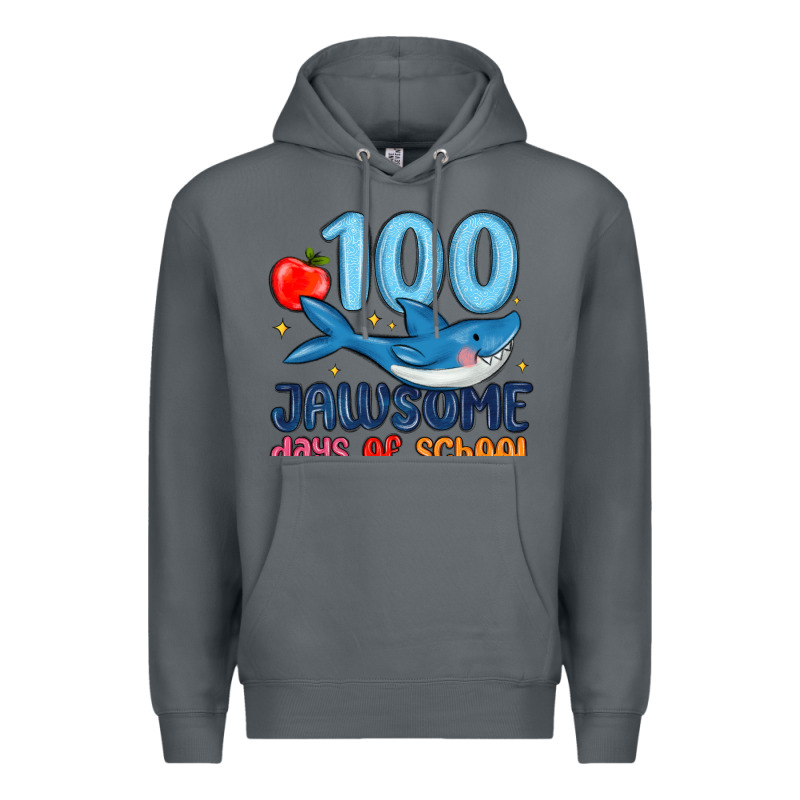 100 Jawsome Days Of School Premium Hoodie by MaliasSmallBusiness | Teevron