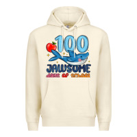 Sandshell 100 jawsome days of school Premium Hoodie - MaliasSmallBusiness