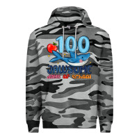 Slate Camo 100 jawsome days of school Premium Hoodie - MaliasSmallBusiness