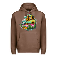 Chestnut Campeche State Of Mexico Map Premium Hoodie - RanaPortraitStore