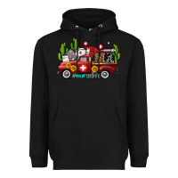 Black ma medical assistant nurse truck with cactus and sunflowers Heavyweight Hoodie - AdoDesignShop