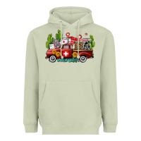 Matcha ma medical assistant nurse truck with cactus and sunflowers Heavyweight Hoodie - AdoDesignShop