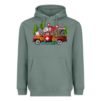 Sage ma medical assistant nurse truck with cactus and sunflowers Heavyweight Hoodie - AdoDesignShop