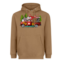 Toasted Coconut ma medical assistant nurse truck with cactus and sunflowers Heavyweight Hoodie - AdoDesignShop