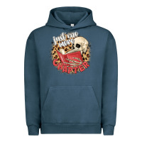 Pigment Midnight Navy just one more chapter Urban Hoodie - MaliasSmallBusiness