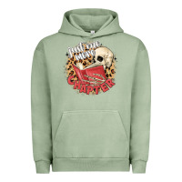 Pigment Oil Green just one more chapter Urban Hoodie - MaliasSmallBusiness