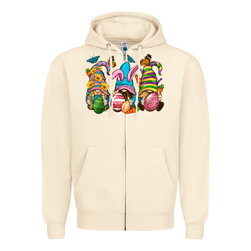 Easter Gnomies Easter Day Zipper Hoodie by Neo Western | Teevron