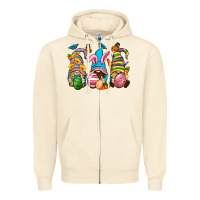 Sandshell Easter gnomies Easter Day Zipper Hoodie - Neo Western