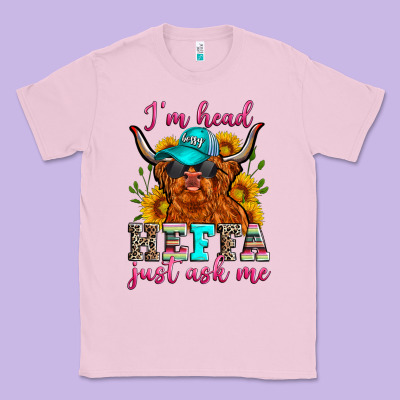 I'm Head Heffa Just Ask Me Classic Tee Designed By Zillion Design Studio