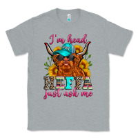 Heather Grey i'm head heffa just ask me Classic Tee - Zillion Design Studio